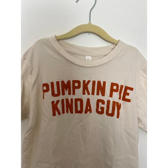 Pumpkin Pie Kinda Guy Fall Thanksgiving Bella and Canvas Graphic Shirt - Picture 2 of 4